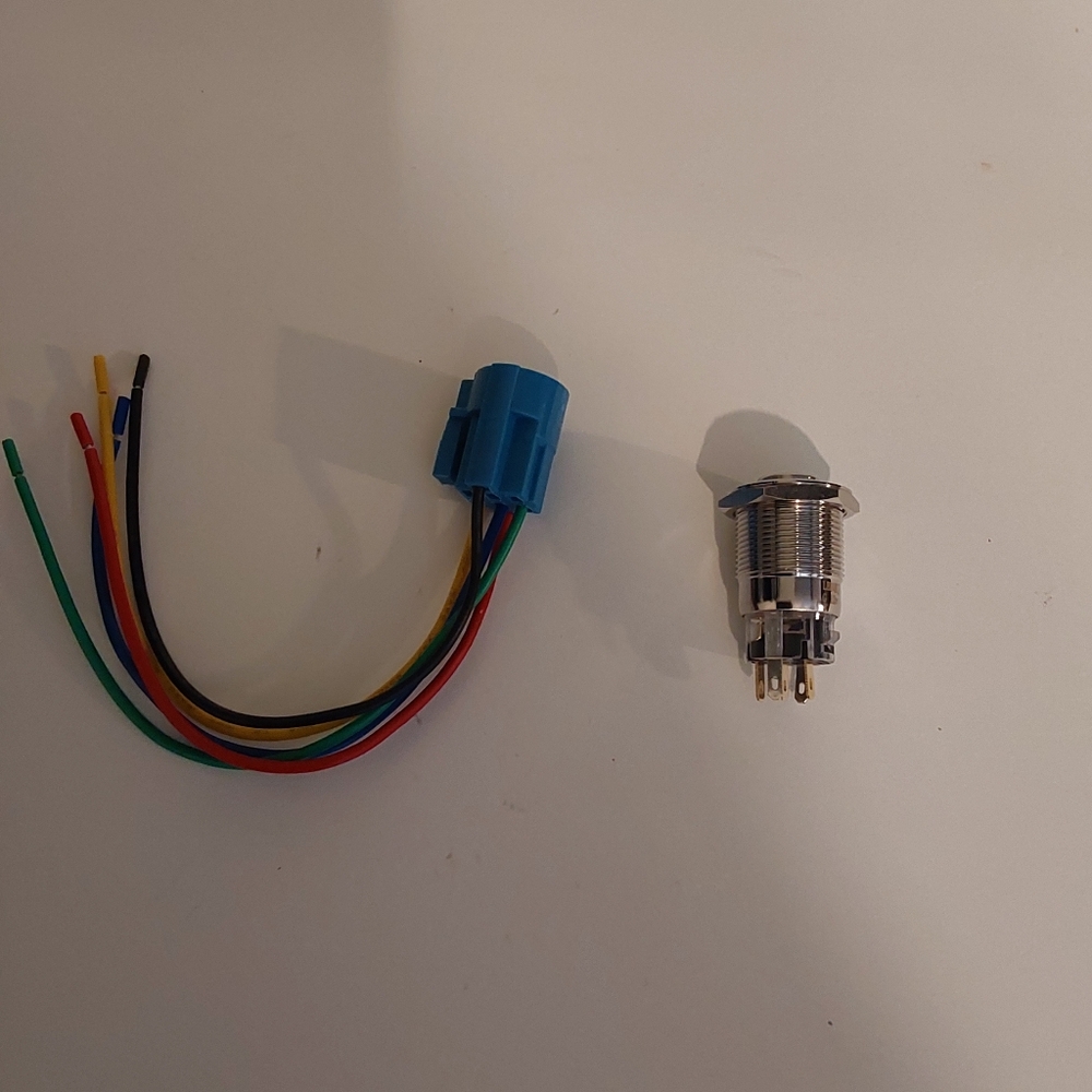 Momentary metal push bottom switch (346)